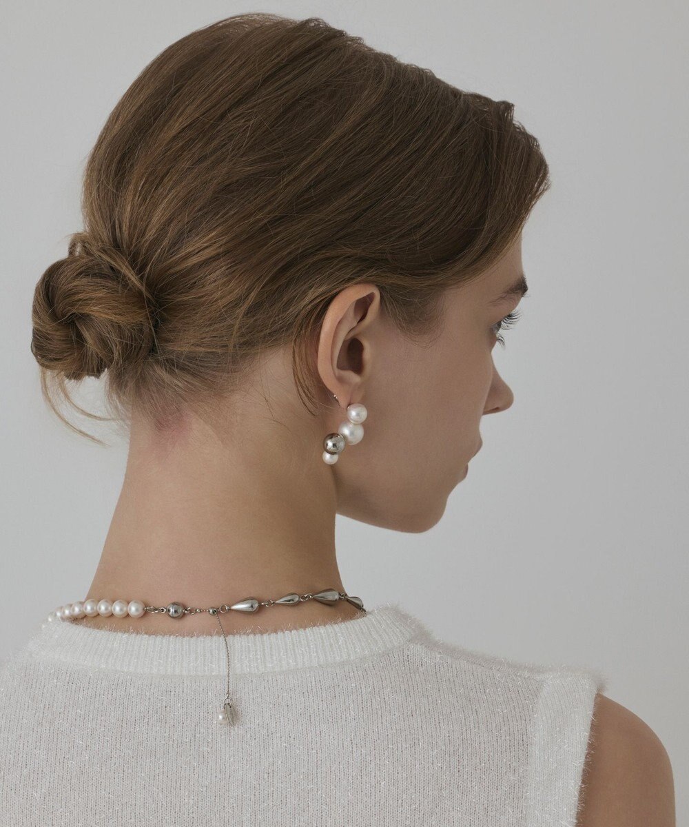 GRACE CONTINENTAL パールマルチwayネックレス 