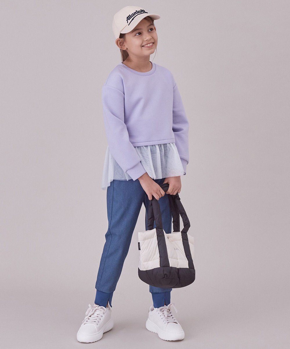 UNFILO 【110-150cm】デニムジョグパン(UNISEX) 