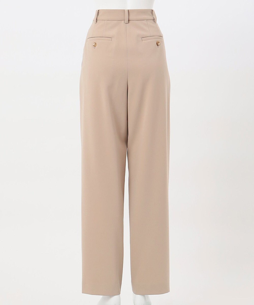 23区 【エステータ】コットンダブルクロス テーパード ワイドパンツ 