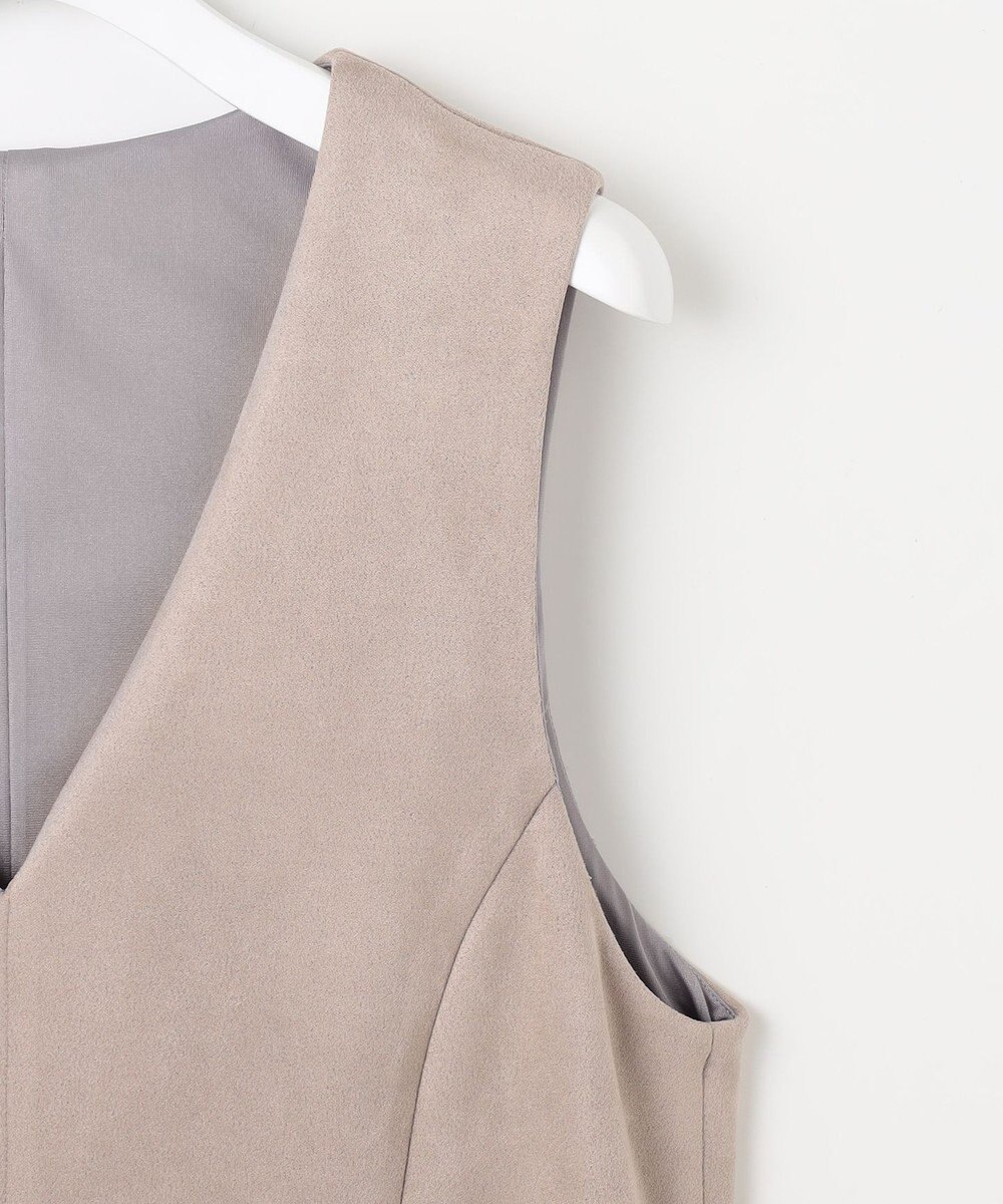 J.PRESS LADIES L 【洗える】スウェードダンボール ジャンパースカート 