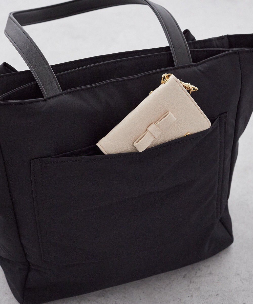 Maison de FLEUR 撥水加工3ルームトートバッグ 