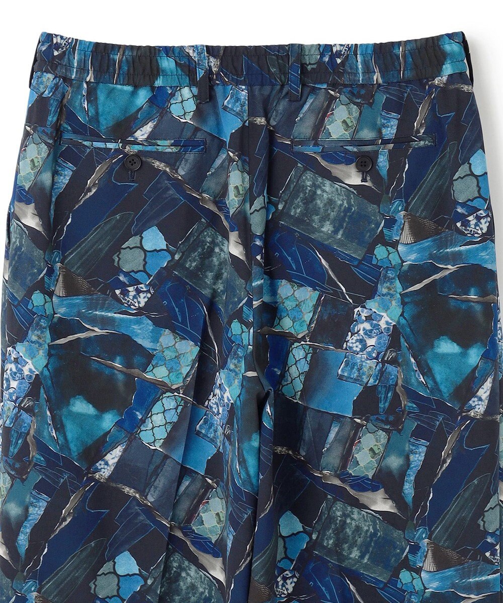 JOSEPH HOMME テクノボイルストレッチ ドロスト付きワイドストレートパンツ / HARRY CONVERTIBLE 