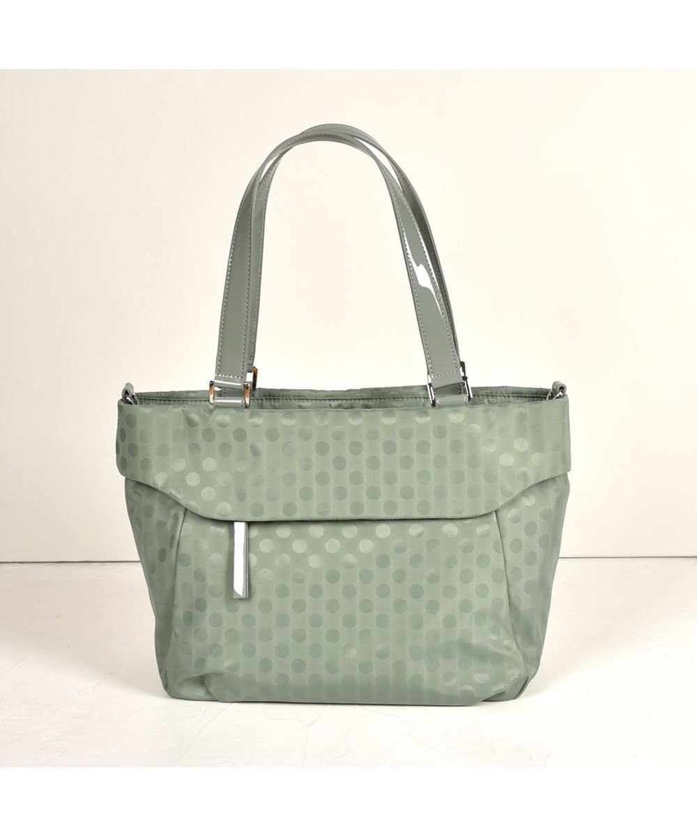 Y'SACCS Polka Dots 口折れ2wayトート Sサイズ 