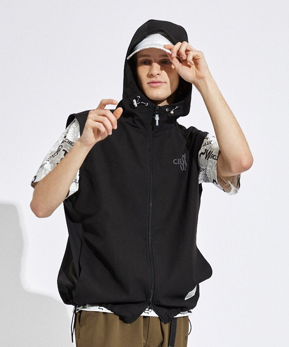 PW CIRCULUS 【袖2WAY】【MEN】デタッチャブル アノラック 