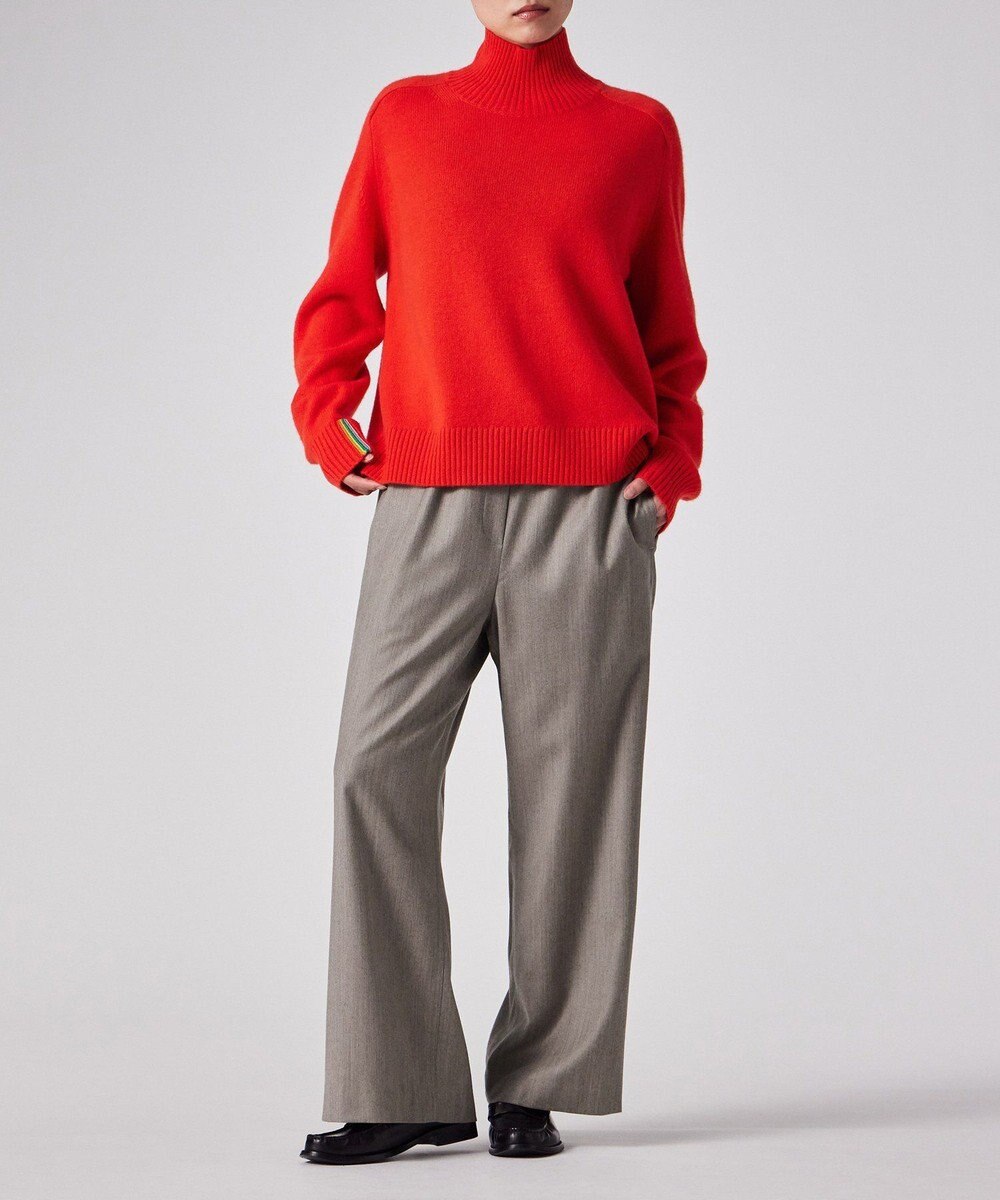 Paul Smith ウールフランネル ワイドパンツ 