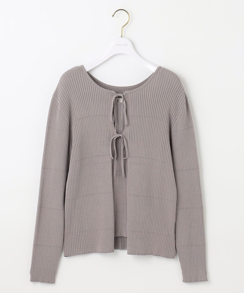 ANY SIS 【2SET】リボンカーデツイン ニット 