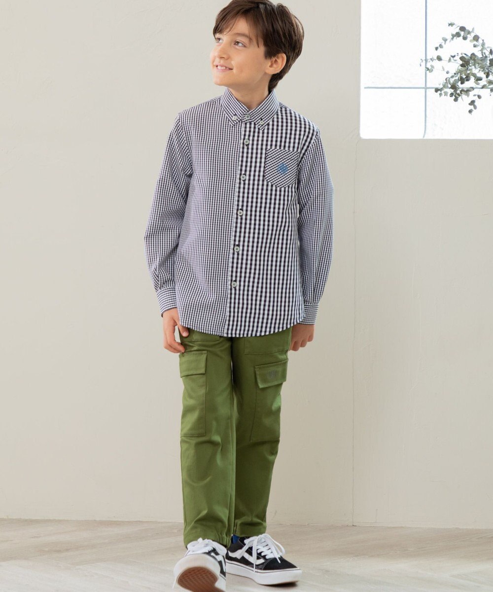 J.PRESS KIDS 【110-130cm】ギンガムチェック シャツ 