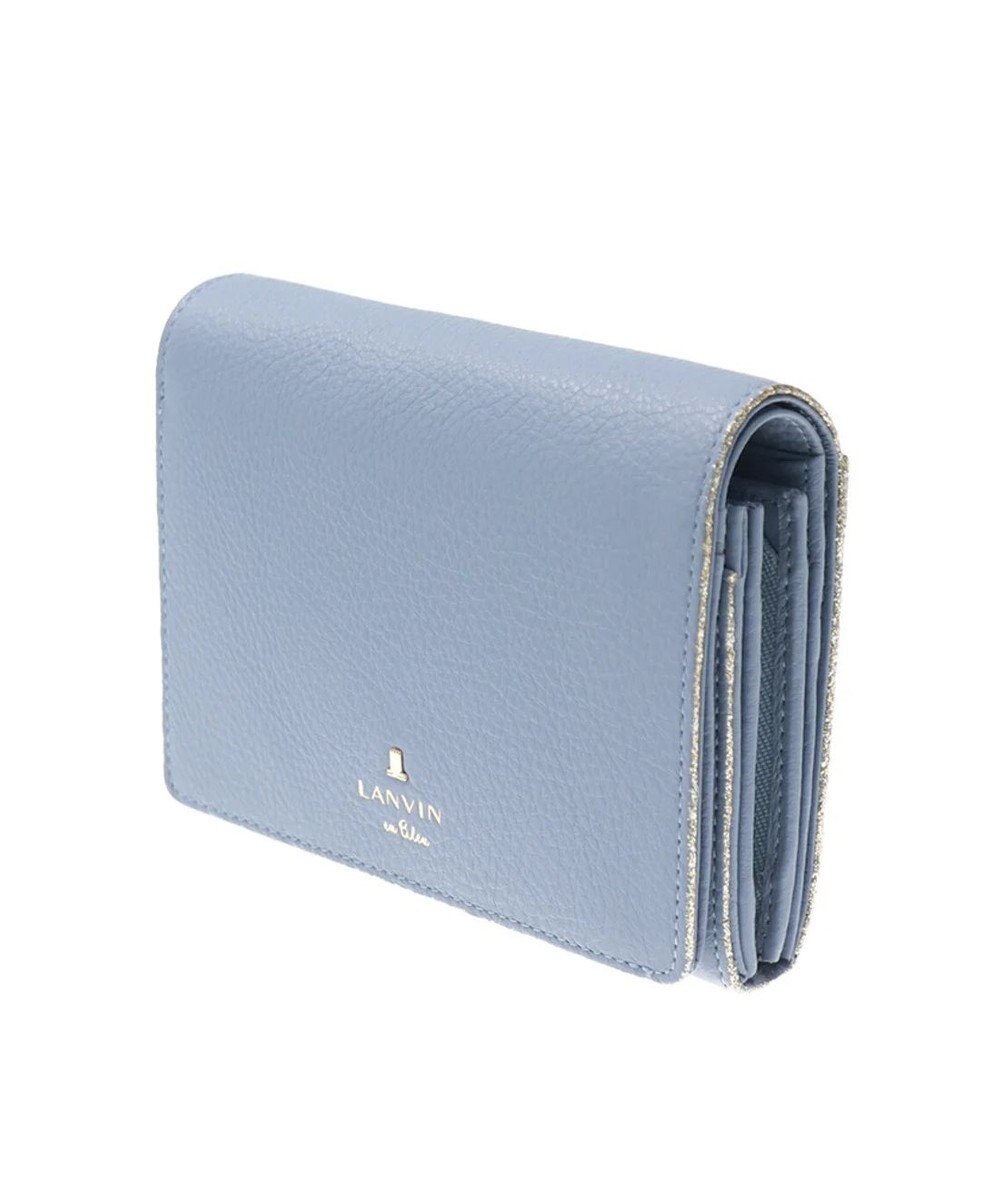 LANVIN en Bleu メラニー 二つ折り中Lファスナー財布 