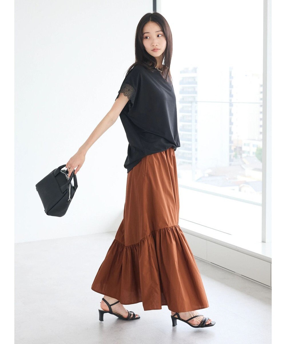 CRAFT STANDARD BOUTIQUE ティアードフレアスカート 