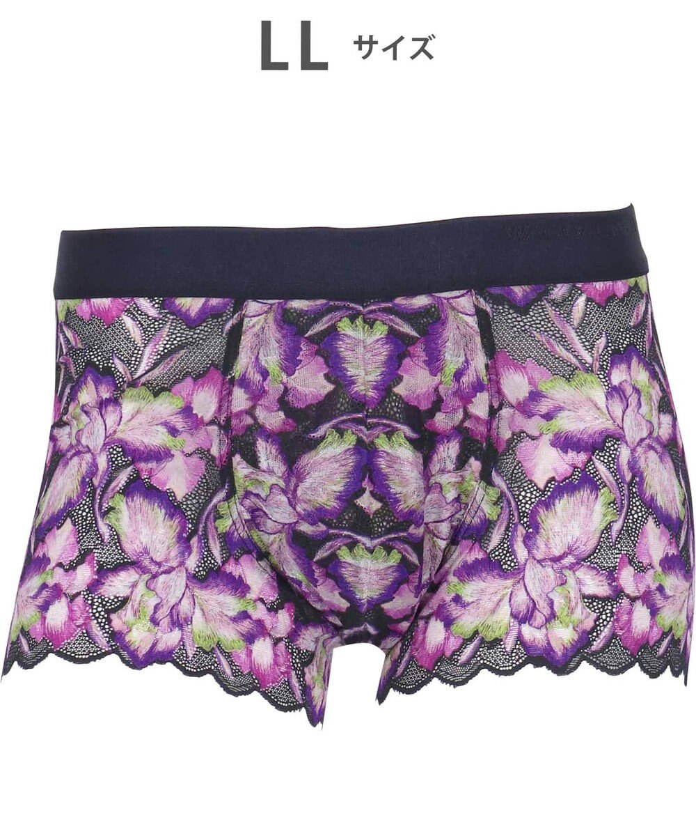 WACOAL MEN WACOAL MEN ボクサーパンツ 【レースボクサー】 フロント快適グラマラス 通気性 前閉じ 下着 メンズ WT3827 /ワコールメン 