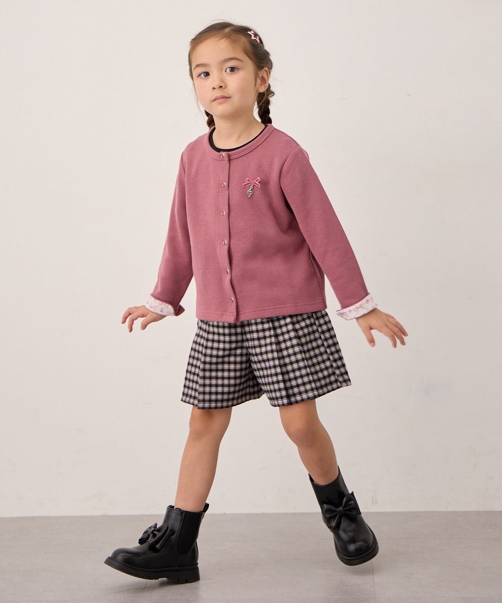 ANY KIDS まいにちスナップカーディガン 