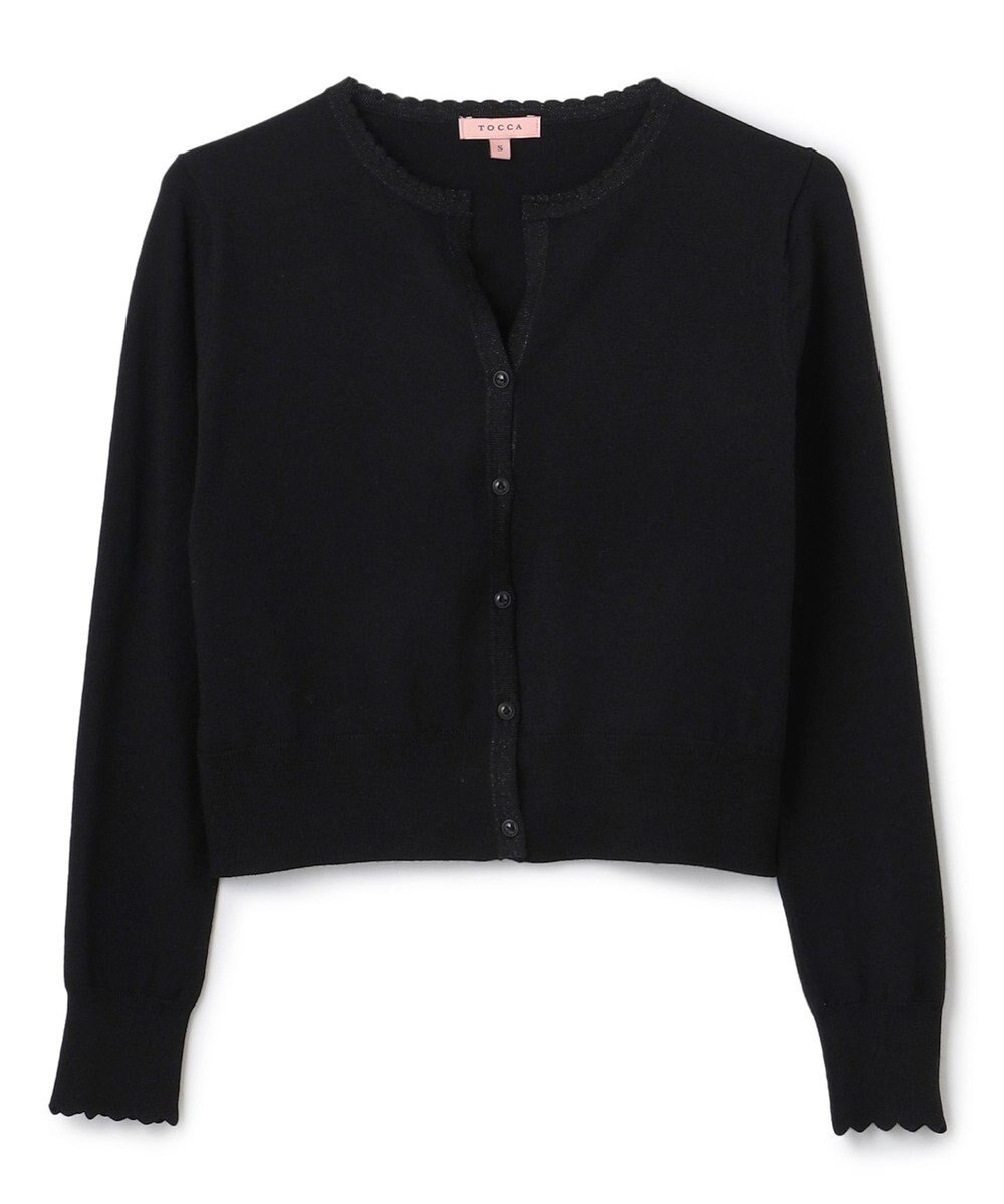 TOCCA 【洗える】WAVE CARRENT CARDIGAN カーディガン 
