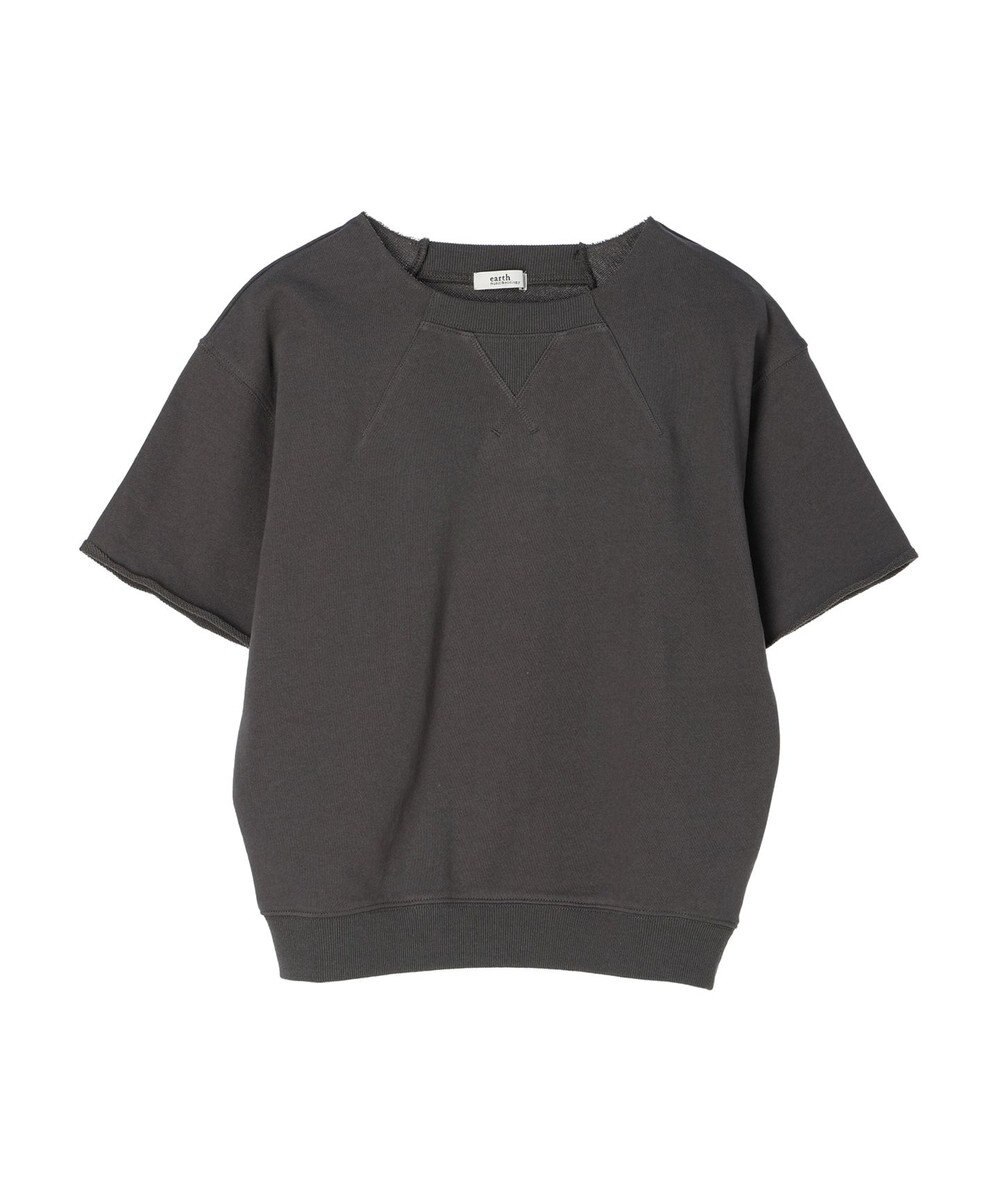 earth music&ecology デザインネックウラケプルオーバー 