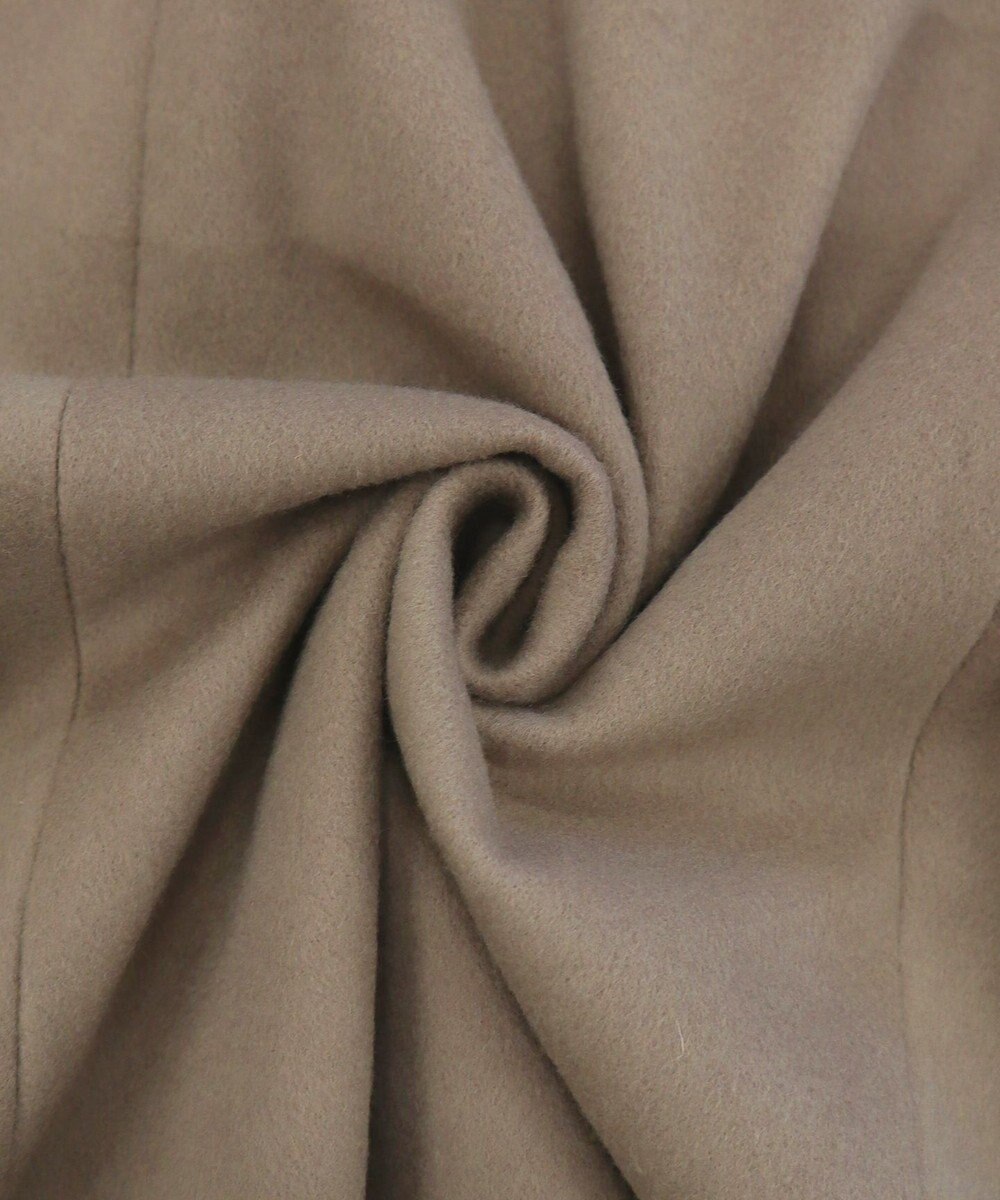 Tiaclasse 【ウール90％】ステンカラープリンセスウールコート 