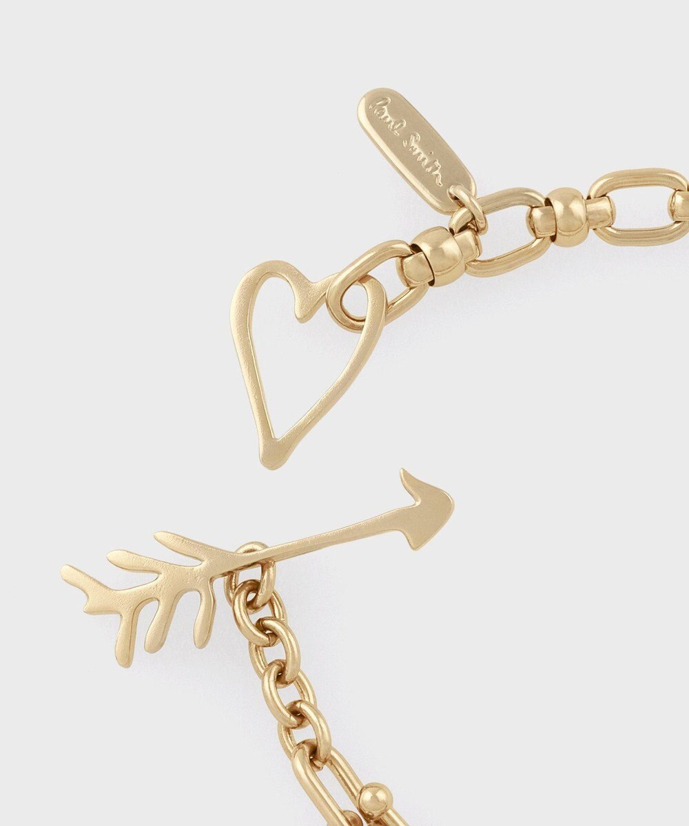 Paul Smith ハートミックスチェーン ネックレス 