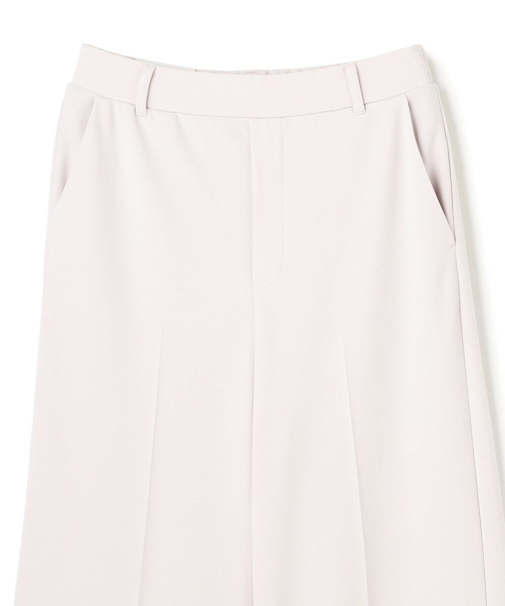 UNFILO L 【ウエストゴム/美シルエット/15サイズ展開】BEAUTY MOVE ワイドストレートパンツ 