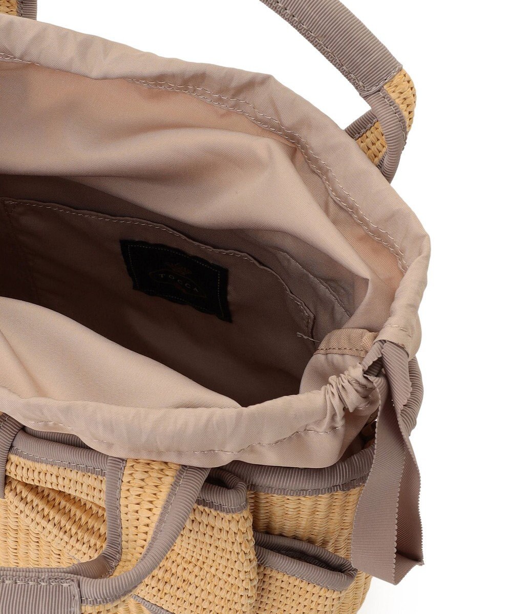 TOCCA BIG RIBBON SUMMER POCHETTE かごバッグ 