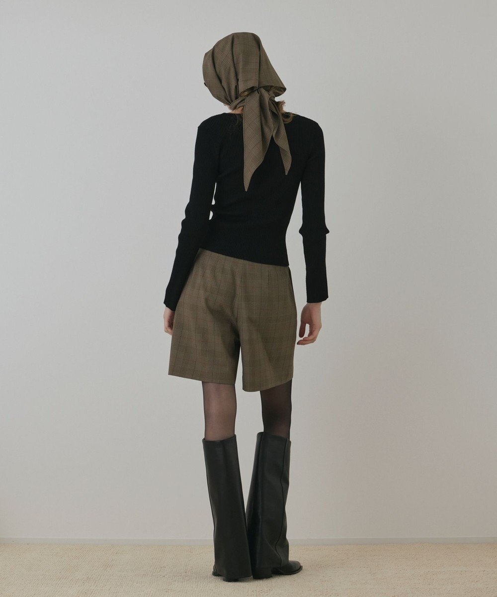 GRACE CONTINENTAL ダブルボタンショートパンツ 