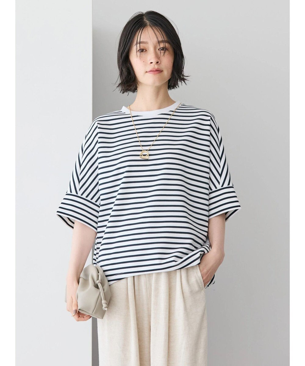 AMERICAN HOLIC 抗菌防臭＋接触冷感　コクーンカットプルオーバー 