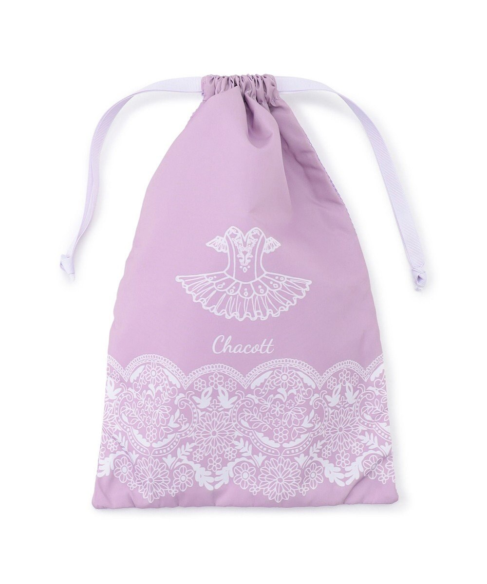 Chacott レース柄メッシュ巾着M 