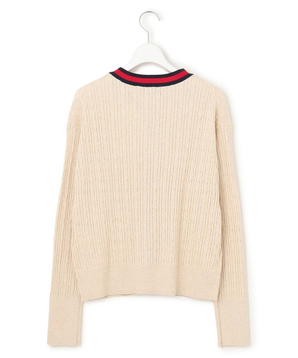 J.PRESS YORK STREET 【WOMEN】コットンベーシック ニットカーディガン 