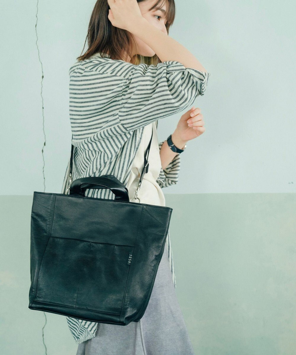 YUSHI NUANCE - TOTE SHOULDER 本革トートショルダー 