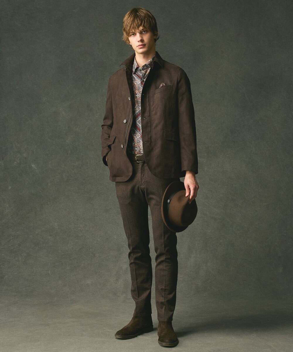 JOSEPH ABBOUD 【英国リバティ社・纏うアート・柄で魅せる】リバティプリント シャツ　25AW 