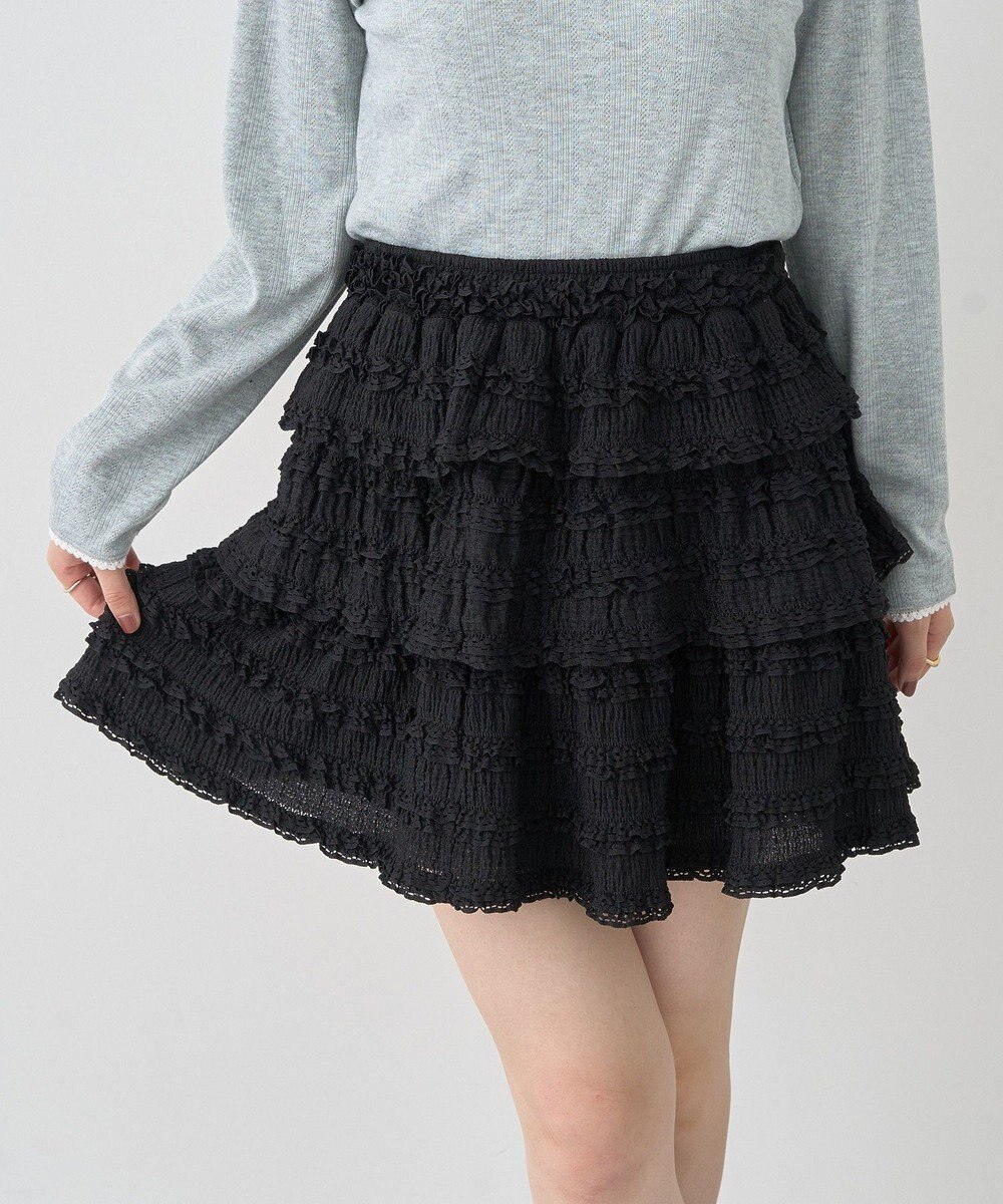 earth music&ecology 【2WAY】フリフリミニスカート 