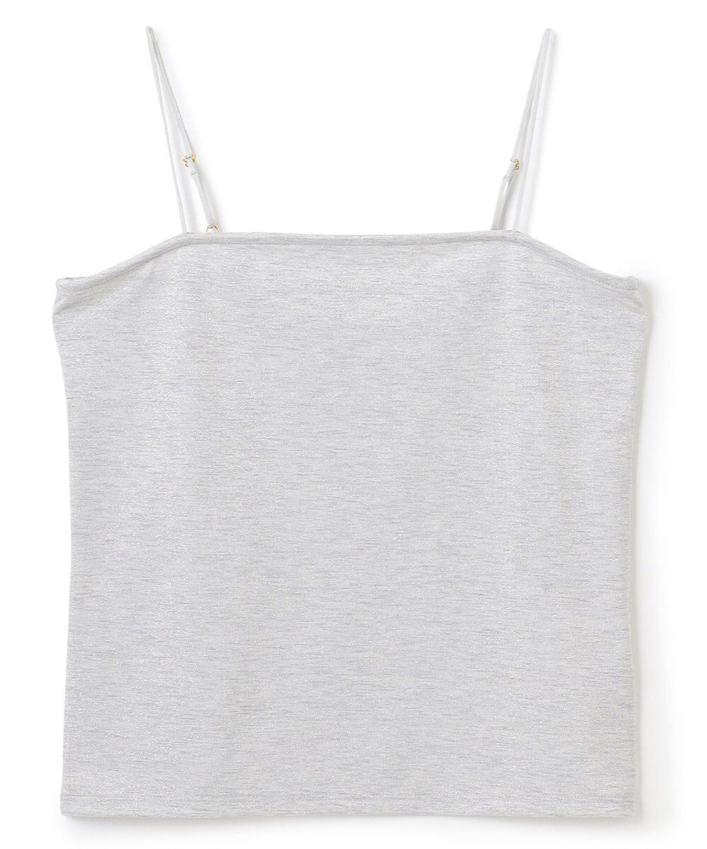 UNFILO L ラメストレッチ キャミソール 