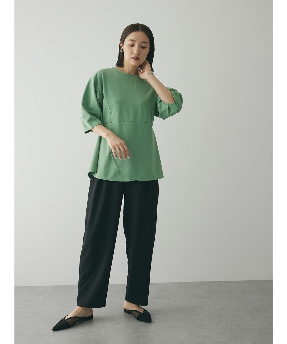 Green Parks armonia. ペプラム切替トップス 