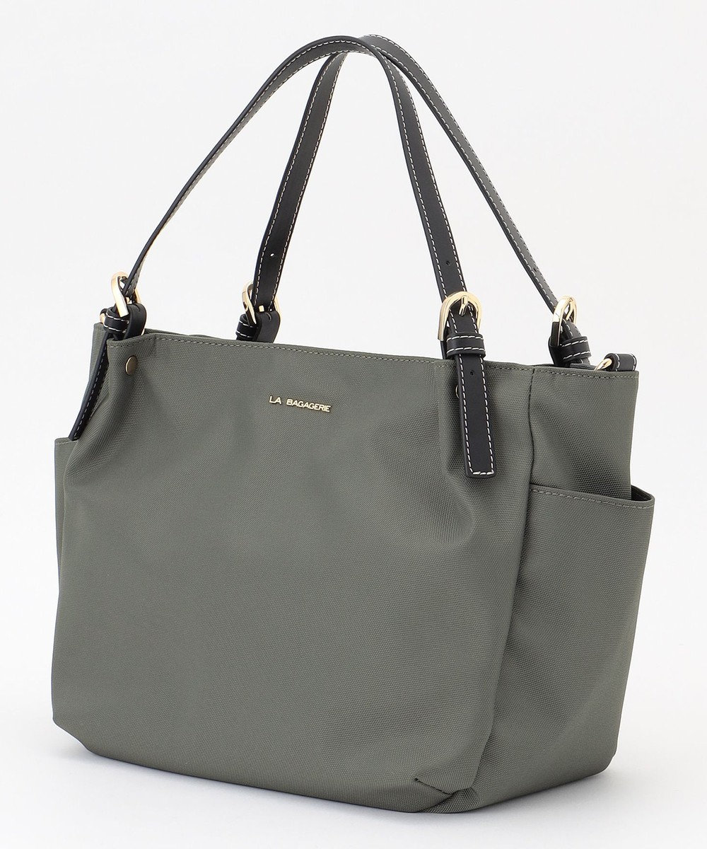 LA BAGAGERIE ポリエステルキャンバス　2WAYミニトート 