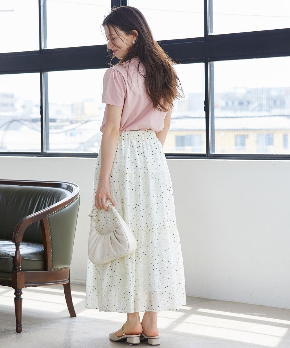 Feroux スクリプトプリント Tシャツ 