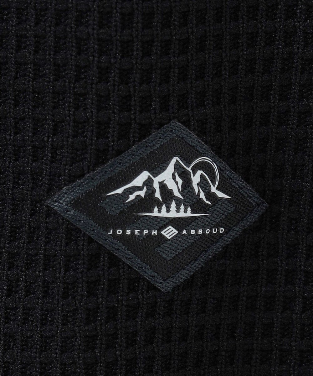 JOSEPH ABBOUD MOUNTAIN 【吸水速乾/通気性/ライナードッキング対応】ハイゲージワッフル パーカー 