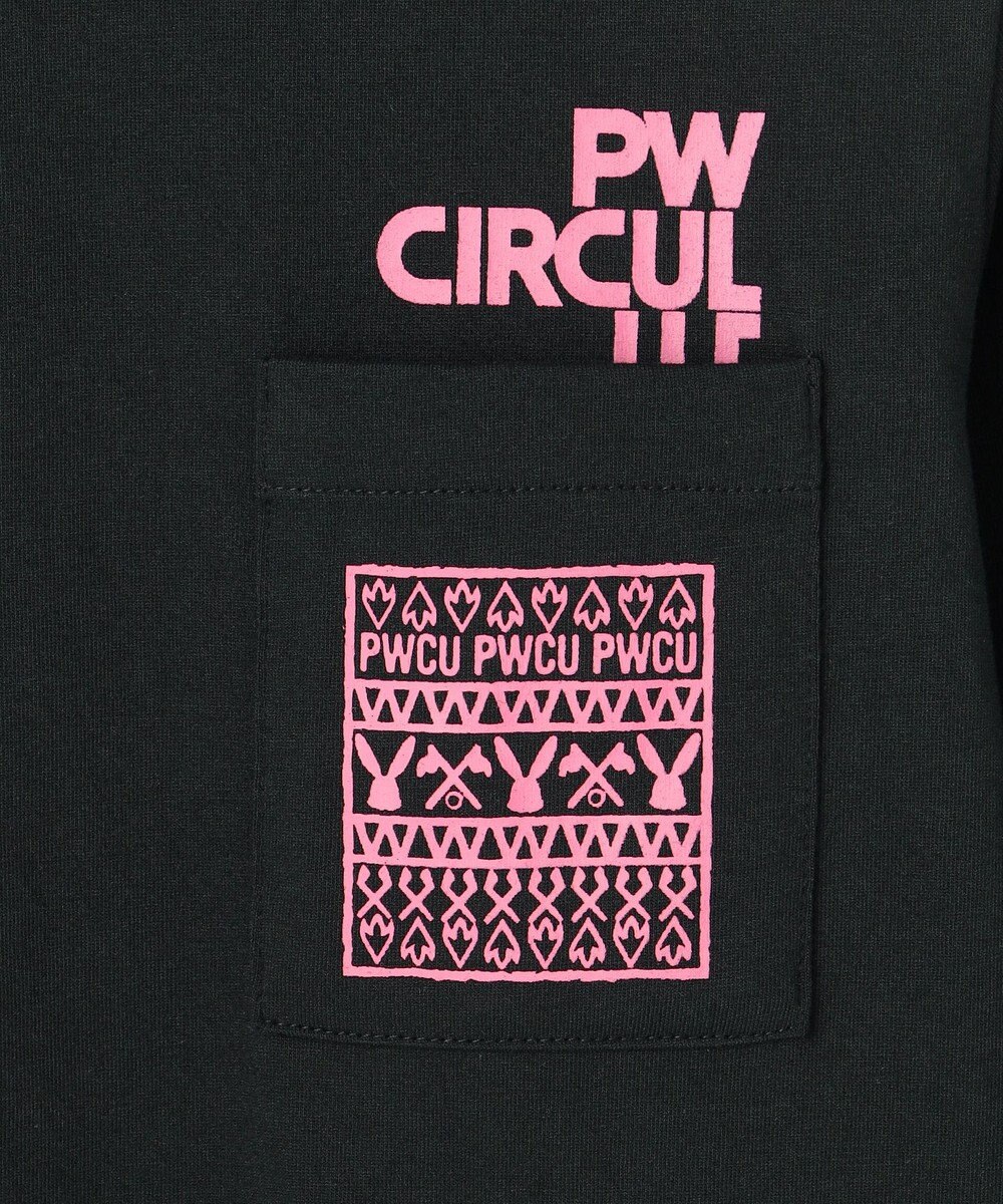 PW CIRCULUS 【吸水速乾 / UV遮蔽率99.5% UVカット / ストレッチ】【WOMEN】DELFT ロングスリーブモックT ゴルフウェア レディース 