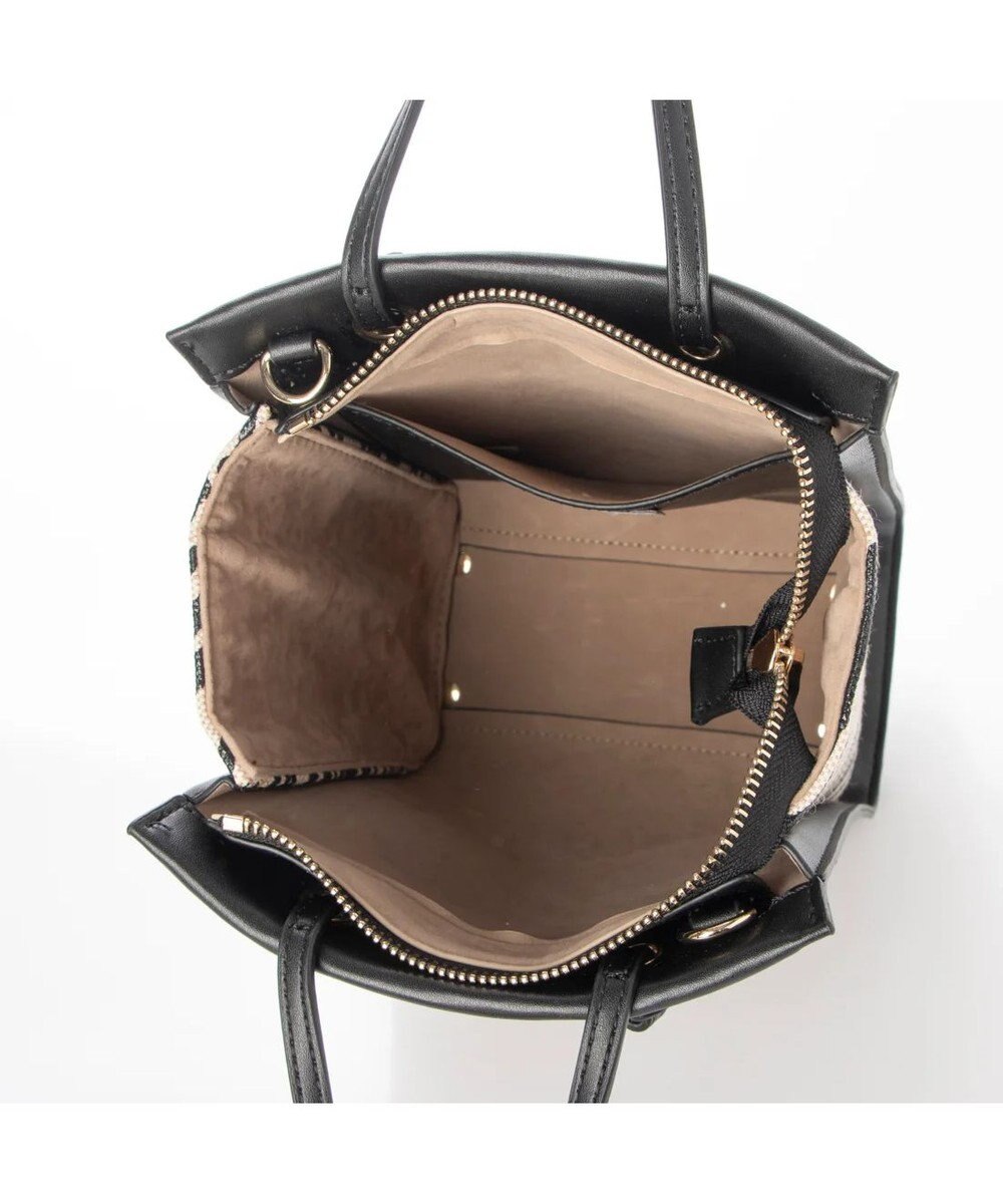 UNBILLION cachecache サイドコンビ2wayノットハンドルトートバッグ 