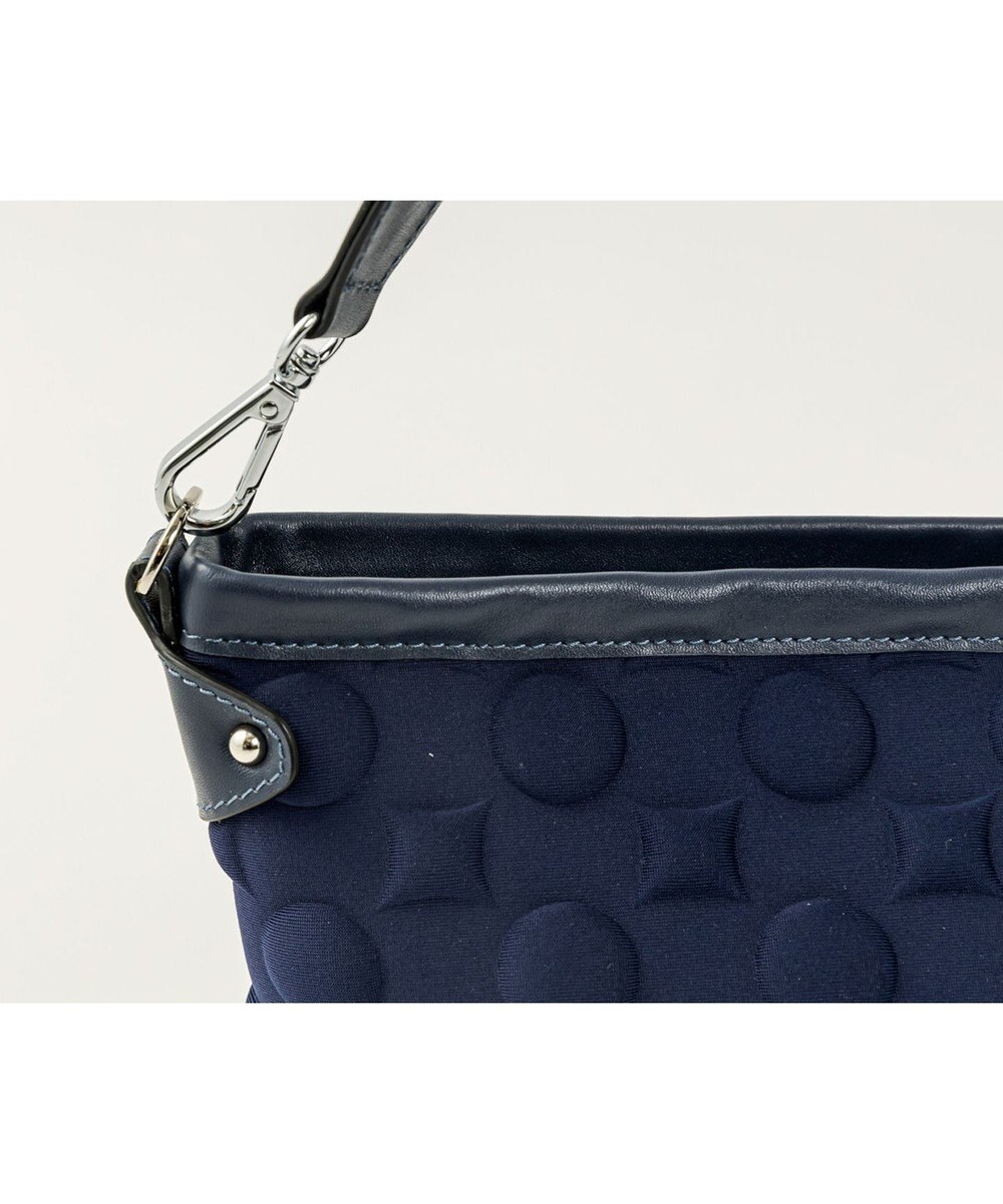 MIYABIYA 【撥水加工】La quoh with kirakaracho 南蛮七宝エンボスボンディング ショルダー 