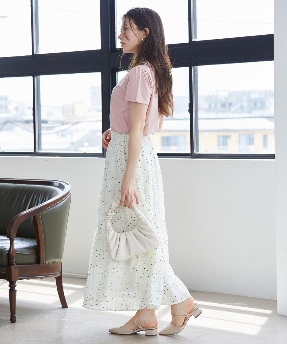 Feroux スクリプトプリント Tシャツ 