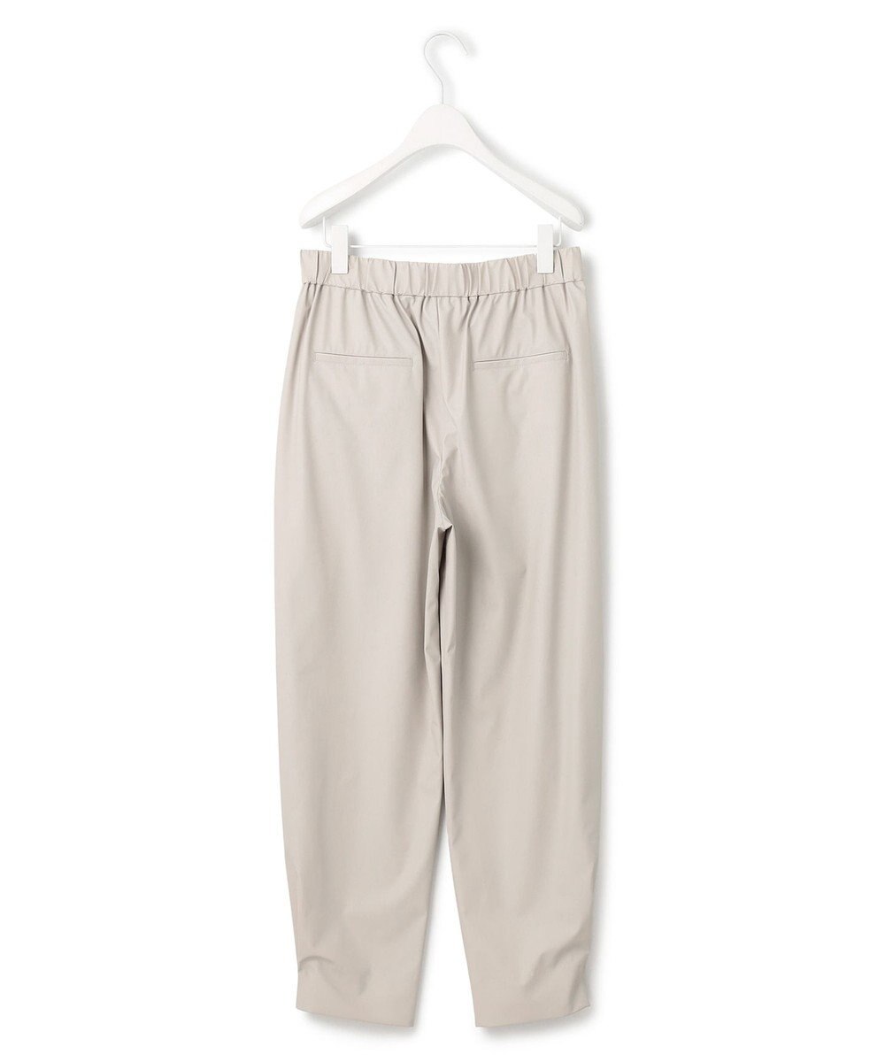 ICB 【洗える】 ライトフェイクレザー バレルパンツ 