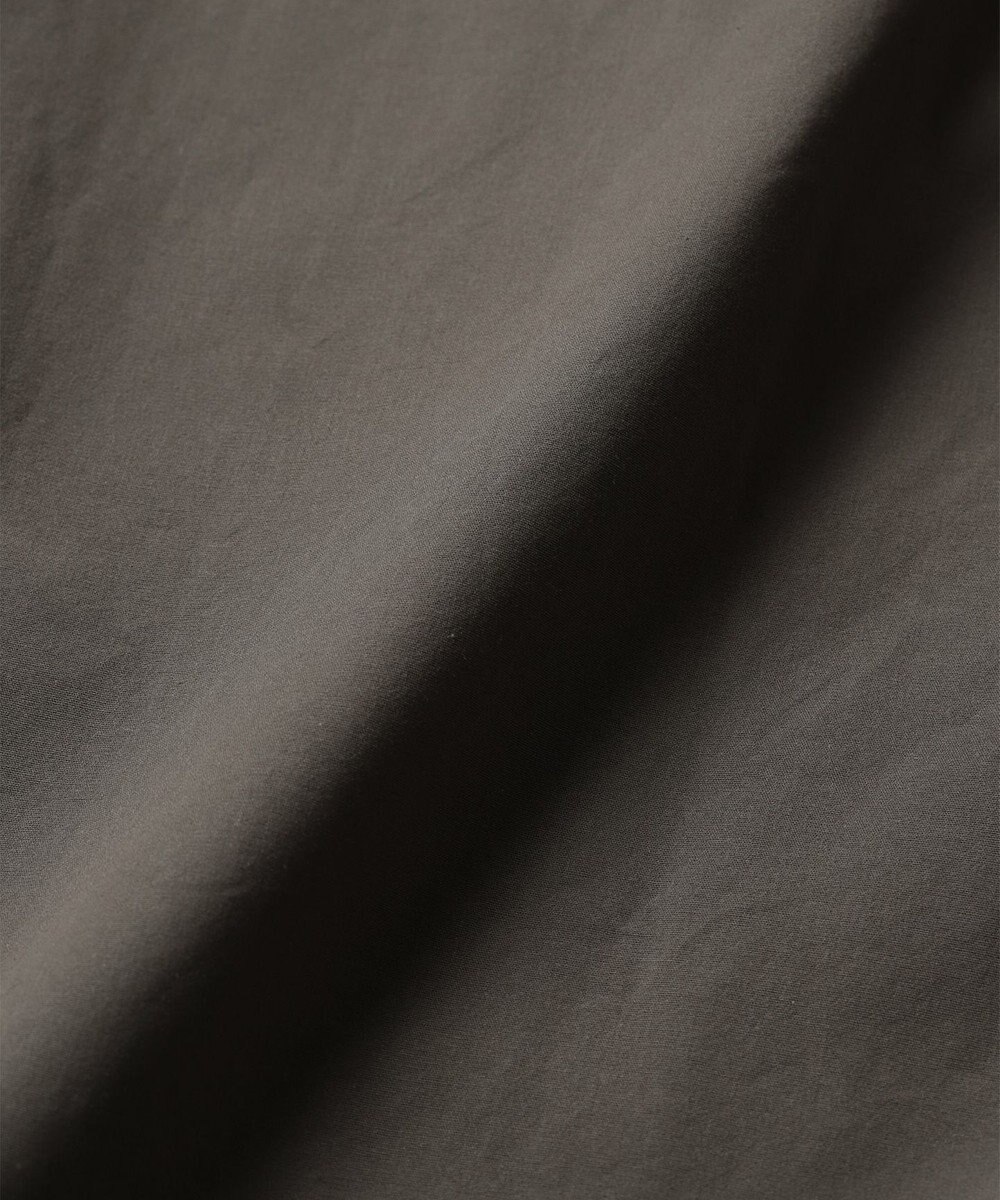 WHITE MAILS 【UNISEX】COTTON PAPER POPLIN BAND COLLAR PULLOVER シャツ 