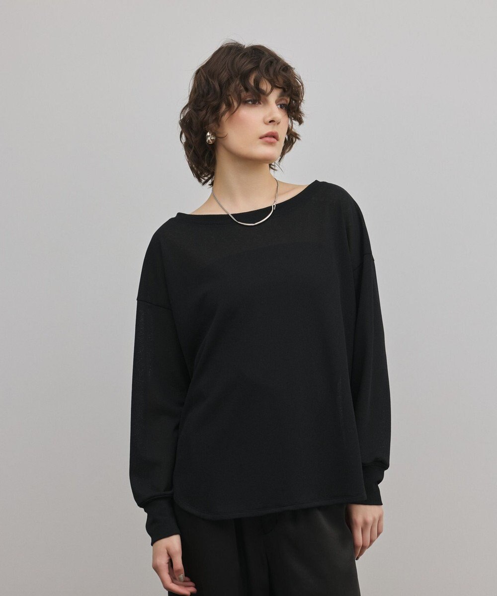 GRACE CONTINENTAL シアーワッフルカットトップ 