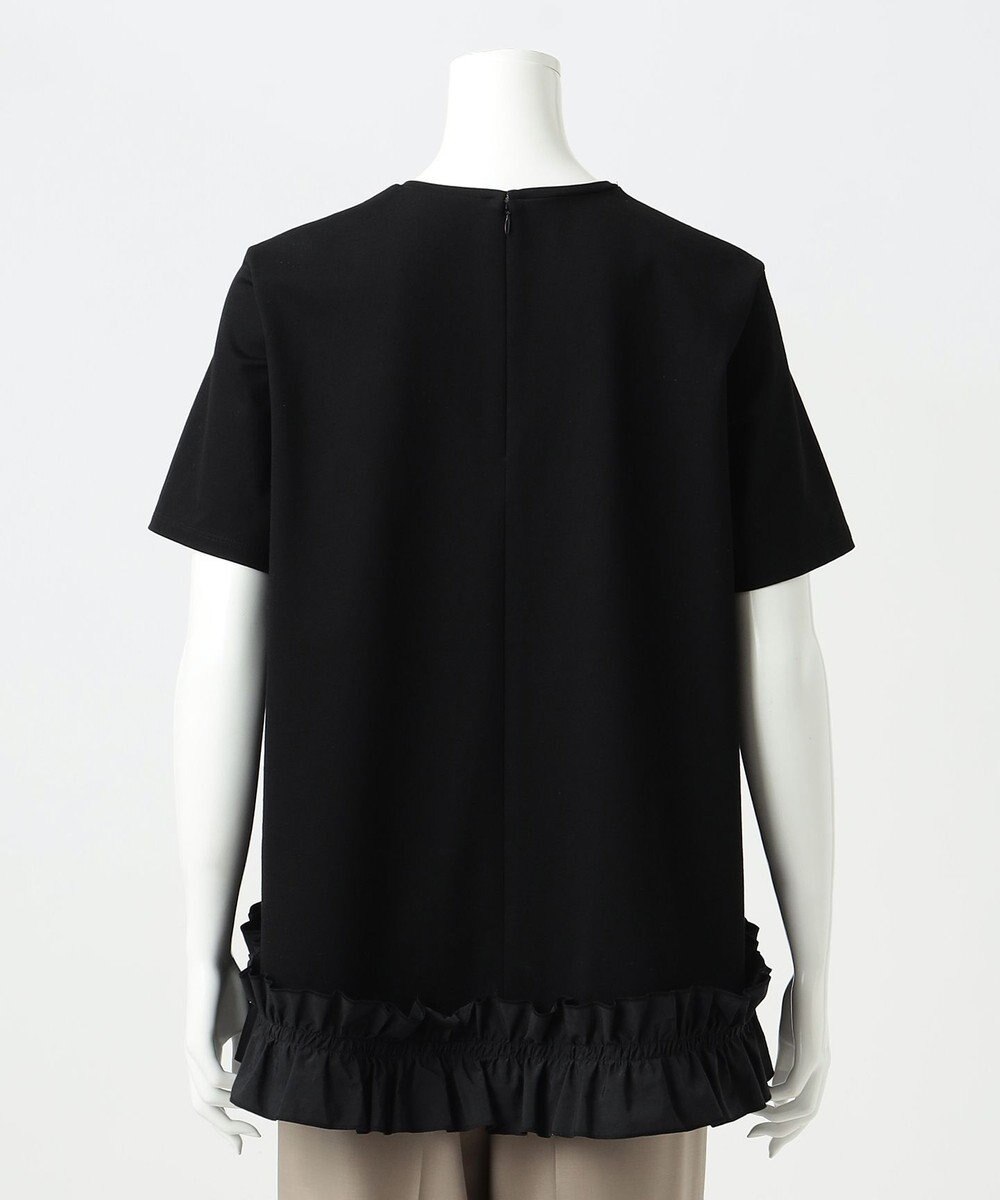 23区 【R(アール)】プレミアムコットンコンビ フリルヘムトップス 