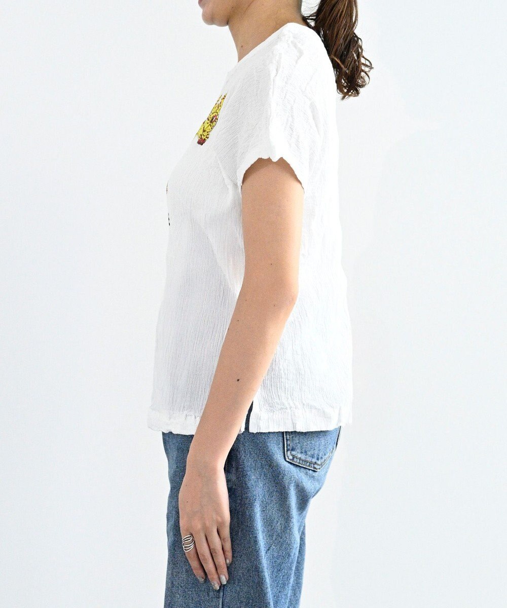 crêprie tsumori chisato creperie HAND PRINT T-SHIRT LEOPARD クレプリ レオパートプリント ドルマンTシャツ 