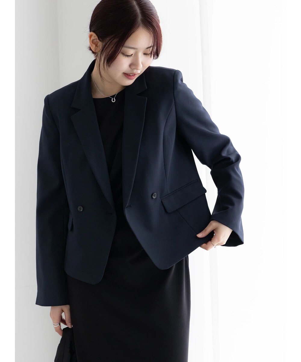 Te chichi フレア袖クロップトテーラードジャケット【AOYAMA FASHION ASSOCIATION × Te chichi】 