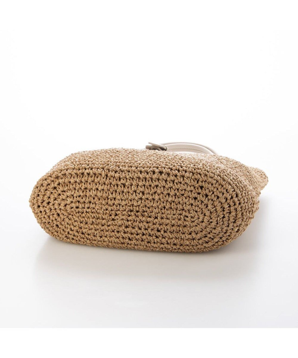 UNBILLION カシュカシュ cachecache / ベルトフラップクロッシェトート カゴバッグ 