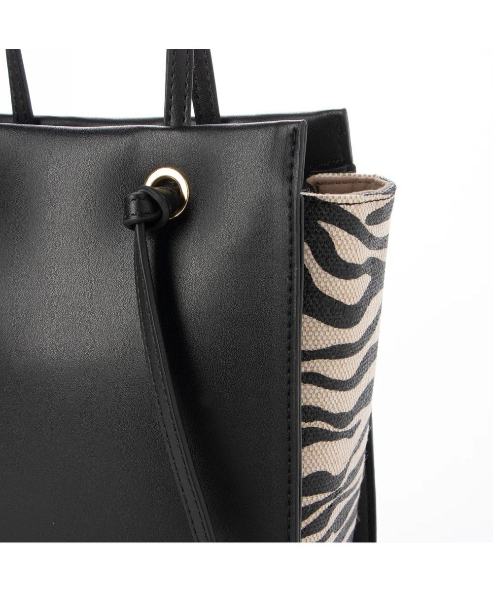 UNBILLION cachecache サイドコンビ2wayノットハンドルトートバッグ 