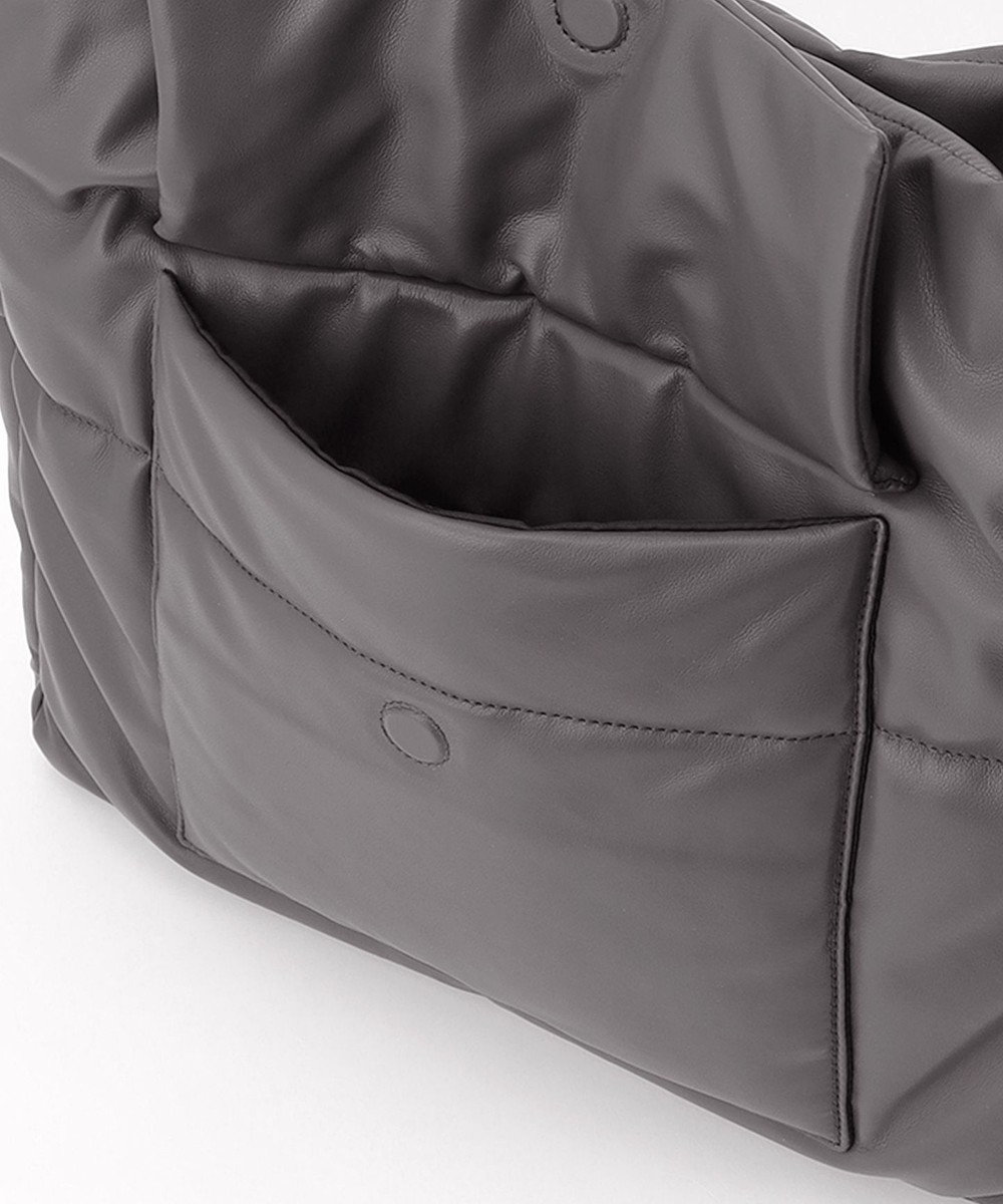 JOSEPH HOMME シンセティックソフトレザー　ワンショルダー バッグＬサイズ 