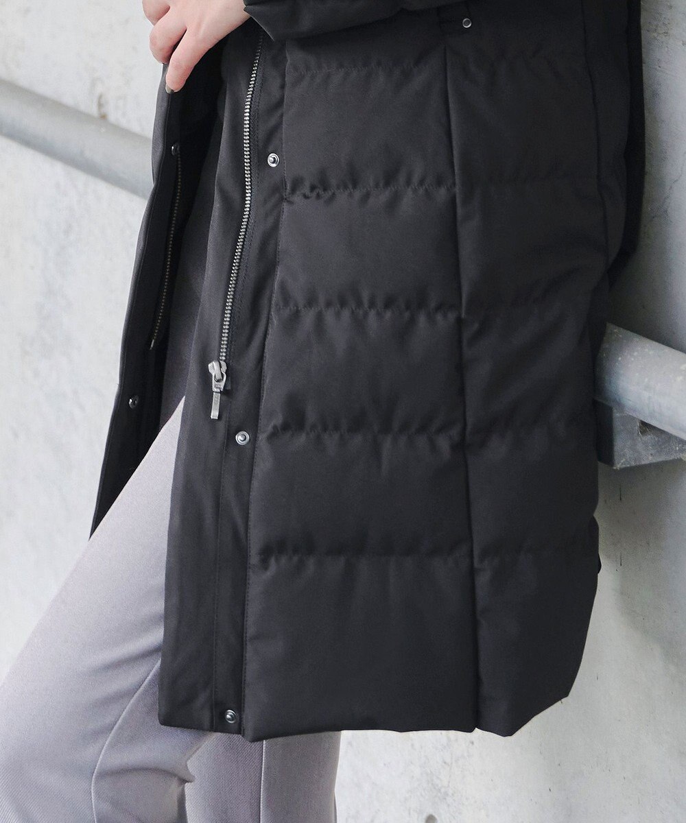 Tiaclasse 【ダウン70%撥水加工】スタンドカラーダウンコート 