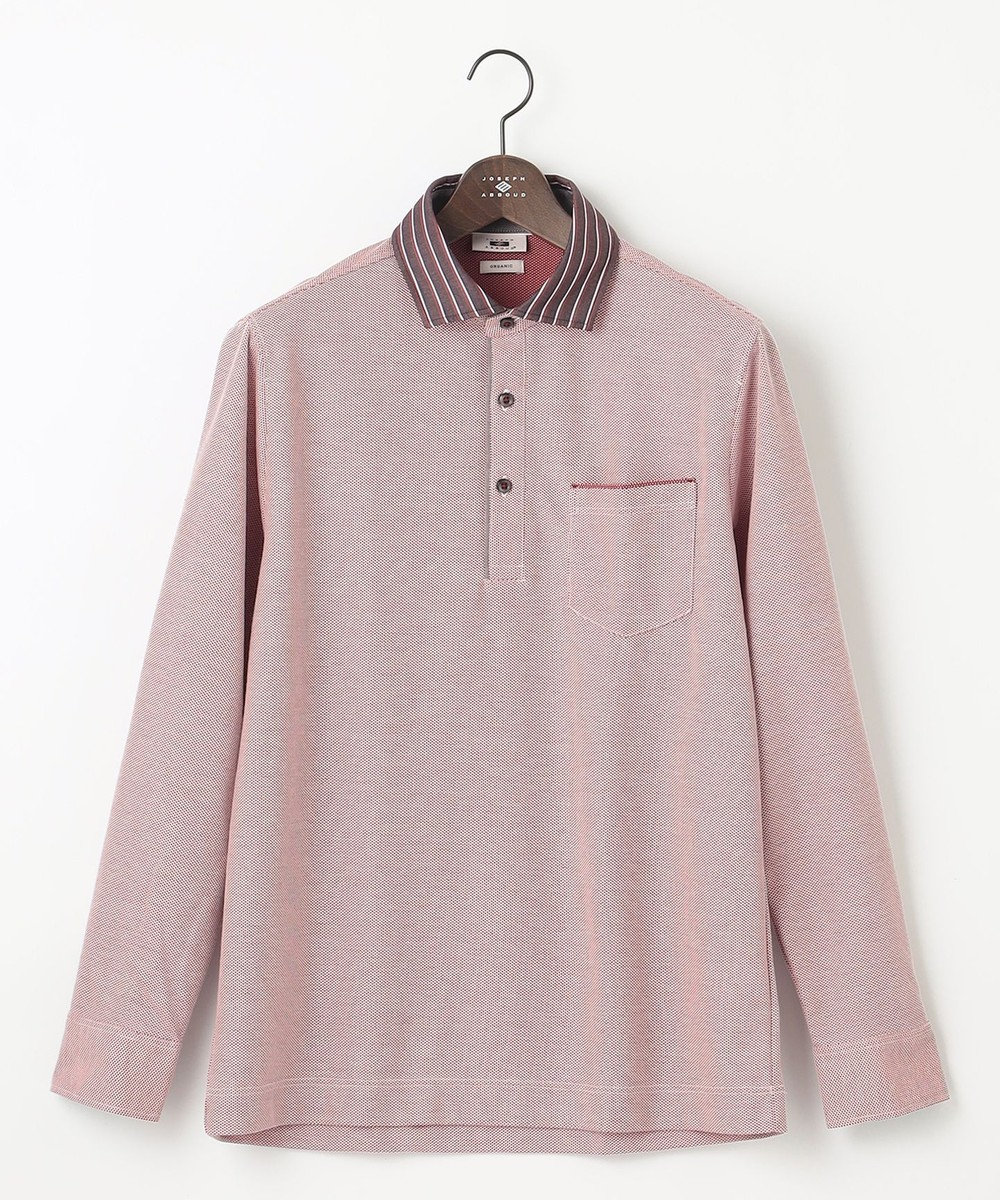 JOSEPH ABBOUD 【オーガニックコットン】ダディポロシャツ 