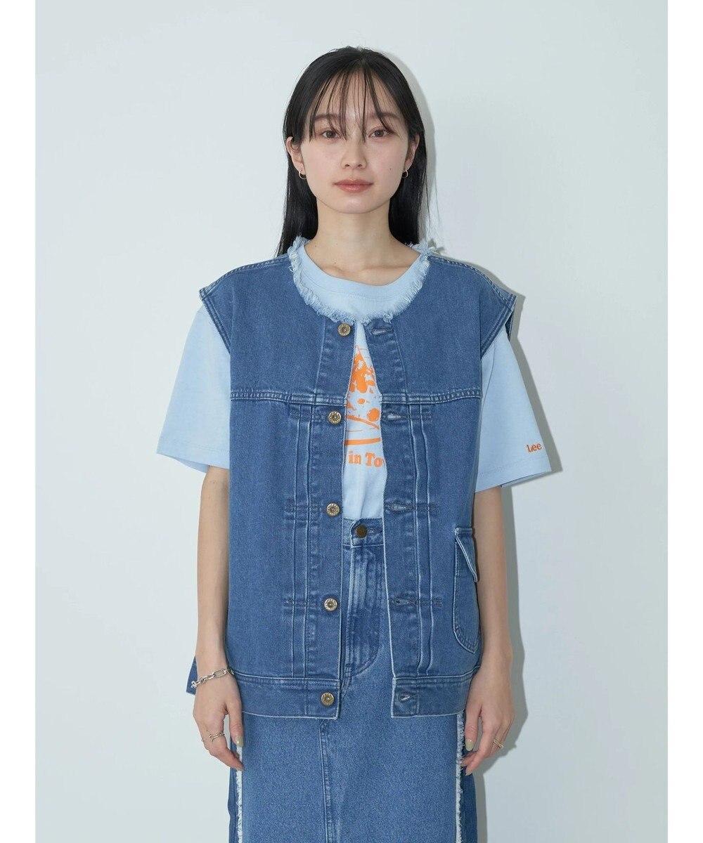 earth music&ecology Ｌｅｅ×ｅ．ｍ．ａ．ｅ　ＤＥＮＩＭ　ＶＥＳＴ 
