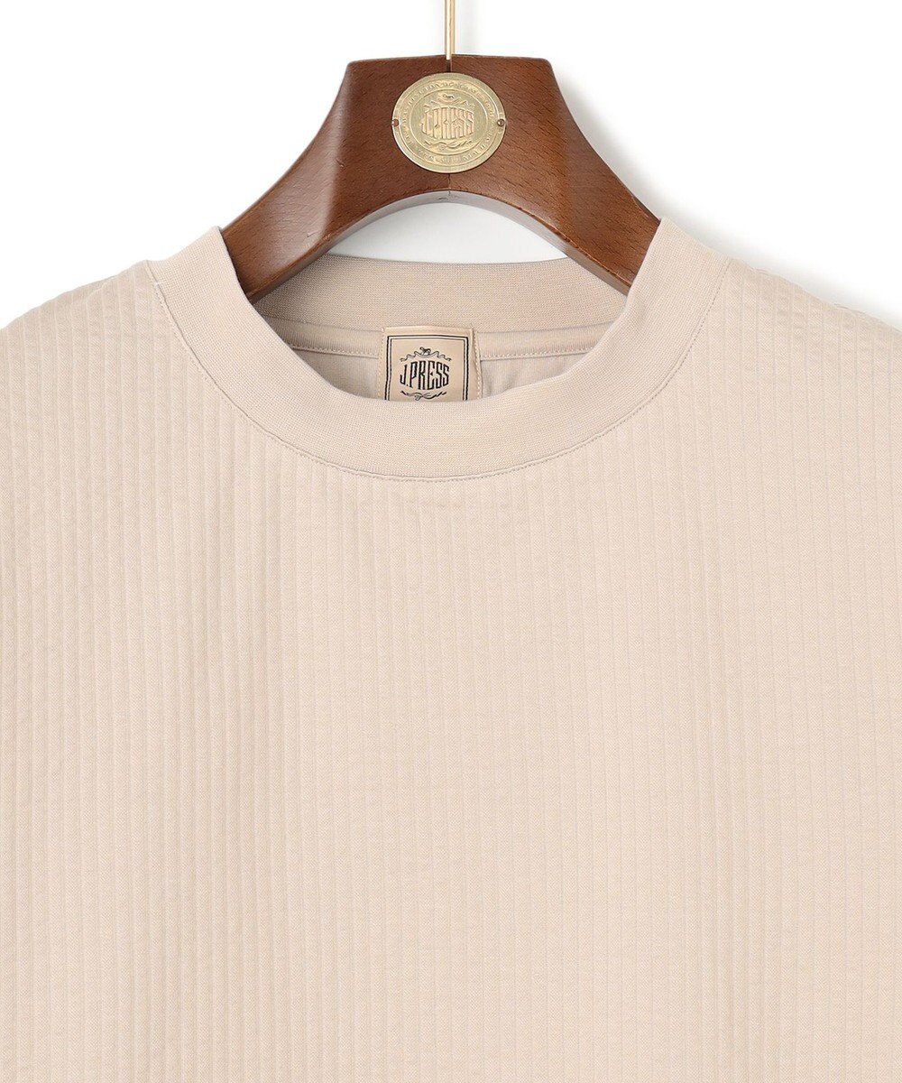 J.PRESS MEN 【ビジネス対応】【吸湿速乾】【J.PRESS PREMIUM JERSEY】 シアサッカー Tシャツ 